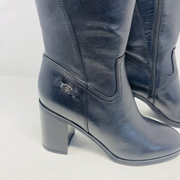 Giani Bernini Womens 8.5M Odettee Memory Foam Knee High Leather Riding Boots - Picture 3 of 7